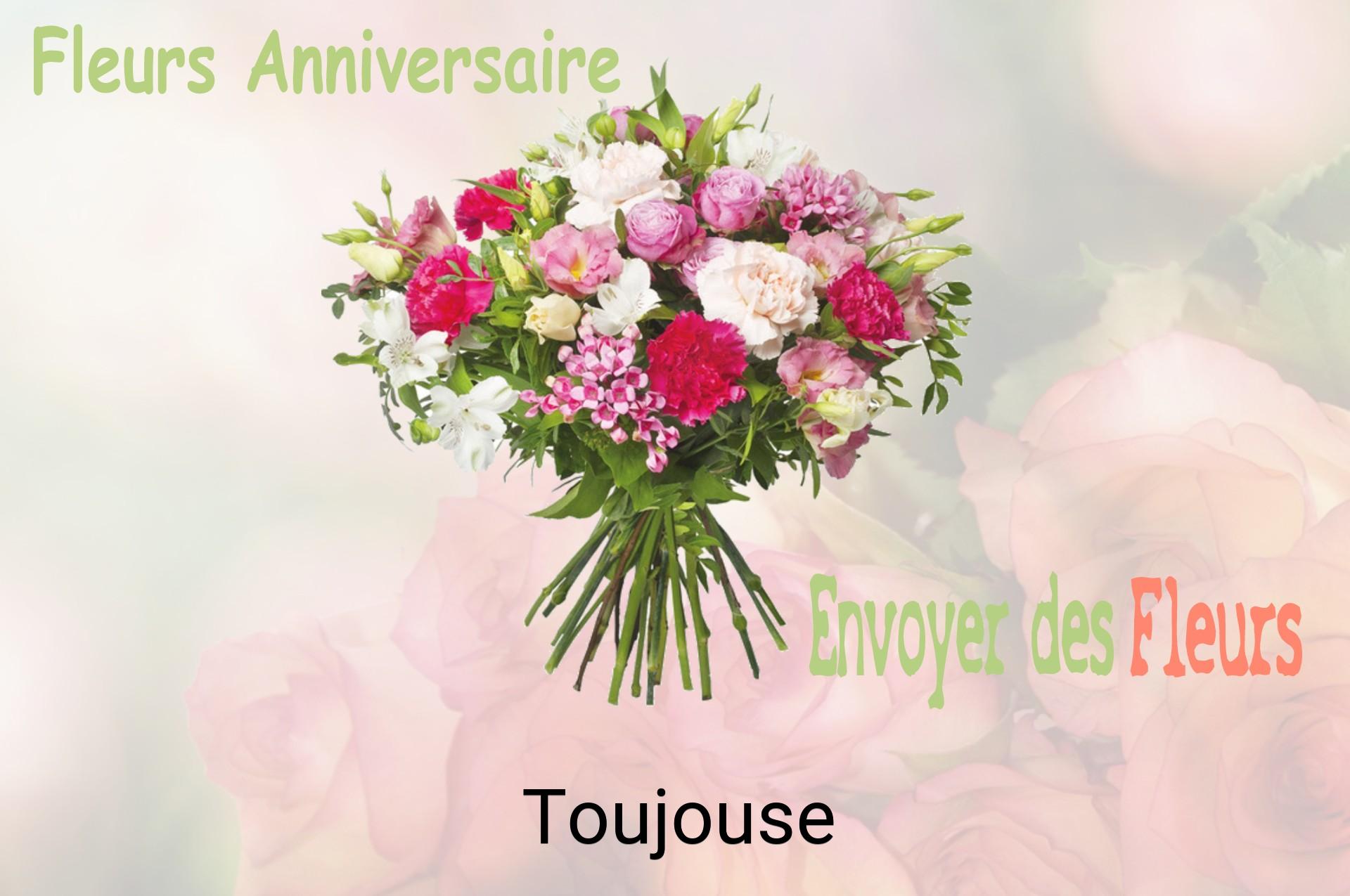 Bouquet de fleurs d’anniversaire livré à Toujouse