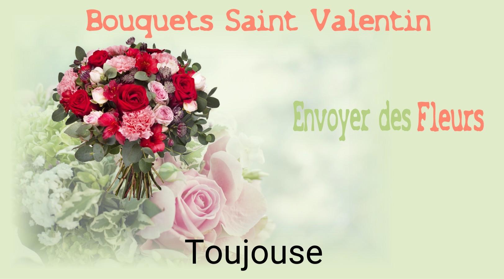 Roses de Saint-Valentin livrées à Toujouse